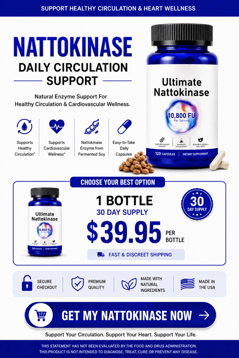 Nattokinase 1 Bottle Package